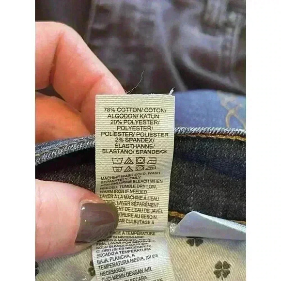 Lucky Brand Jeans Women’s size 10/30 R Sweet Boot Cut Dark Blue Mid rise Denim - Picture 4 of 4